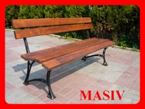  Ławka ogrodowa, parkowa, żeliwna KRÓLEWSKA 150cm
