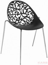  Krzesło AURORA czarne, kare design