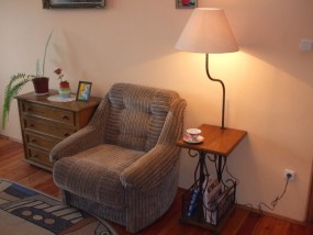  Lampa, stolik, gazetnik Oliwia