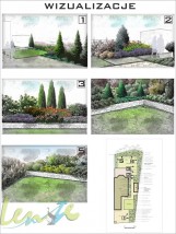  Projekty ogrodów