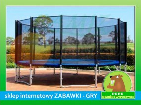  Trampolina ogrodowa od 244 cm do 458cm