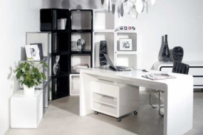  Biurko WHITE CLUB KARE 150