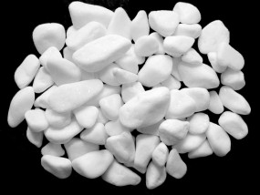  Białe otoczaki WHITE SNOW Śnieżnobiały kamień